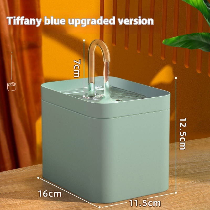 Fontaine d'eau de chat Diffusion automatique Débit intelligent