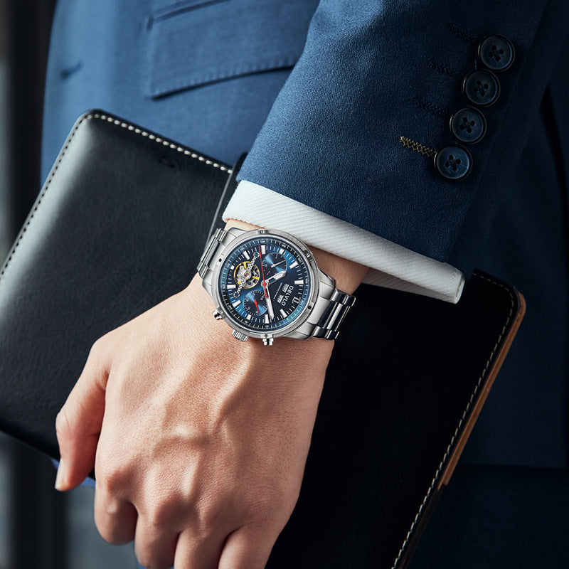 Montre de mode multifonctionnelle pour hommes