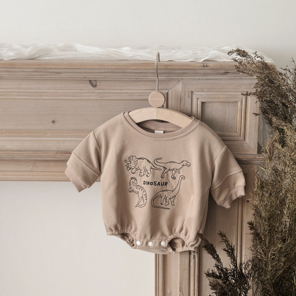 Versatile Casual Col d'équipage Baby Onesie Hoodie