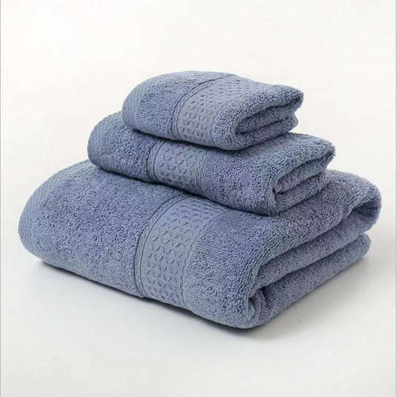 Ensemble de serviette en coton pur absorbant 6 pièces
