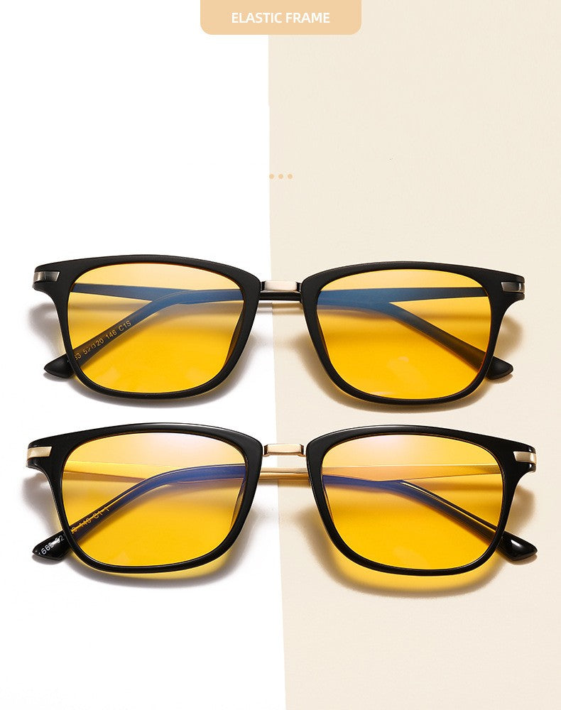 Cadre complet Verres anti-radiation bleu clair Myopia