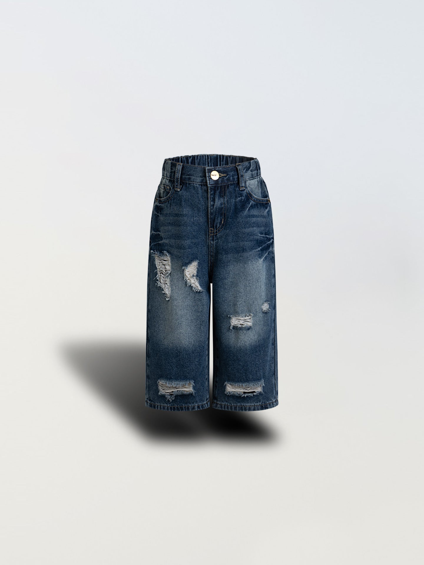 Lavé doux et confortable garçon Denim Short