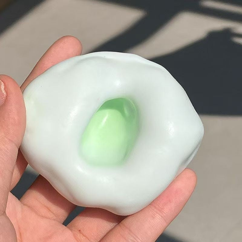 Shaping Ice-Skin Glutinous Riz Cake DIY Ball Squeeze Toy Fidget Ball Toy