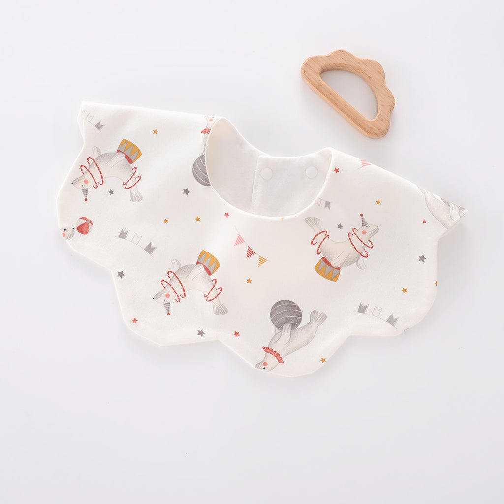 Bébé Bib Baby Pure Coton Imperméable Serviette Salive Nouveau-né