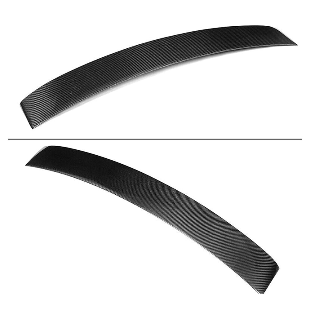 Pour 2015-2016 E250 Avantgarde Sedan W212 4 DR Toit arrière Spoiler fibre de carbone
