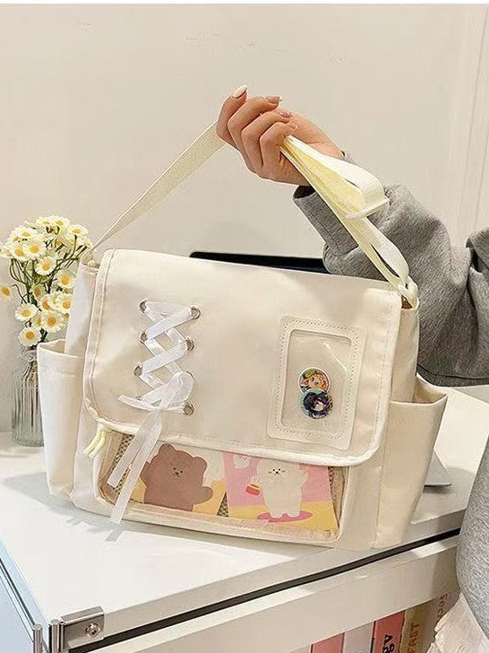 Insigne transparent de douleur d'origine Sac croisé à épaule unique