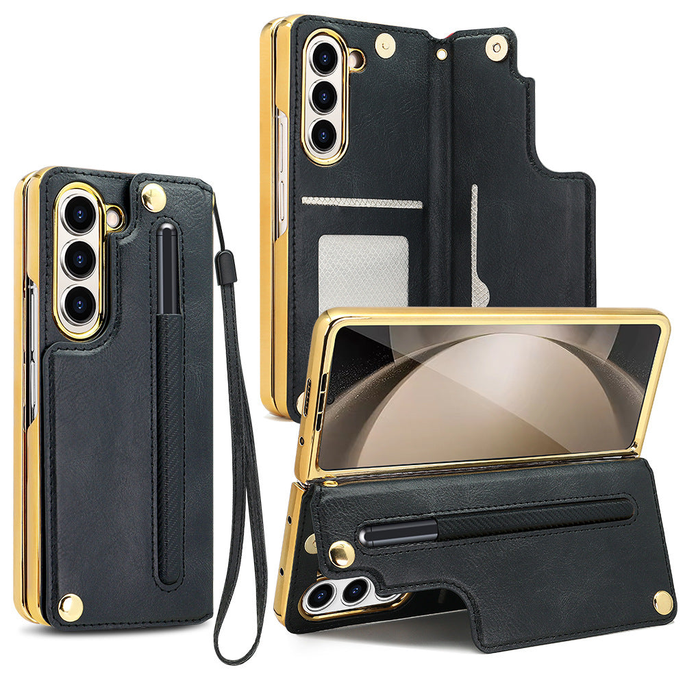 Coque de téléphone Support de film trempé avec fente de stylo