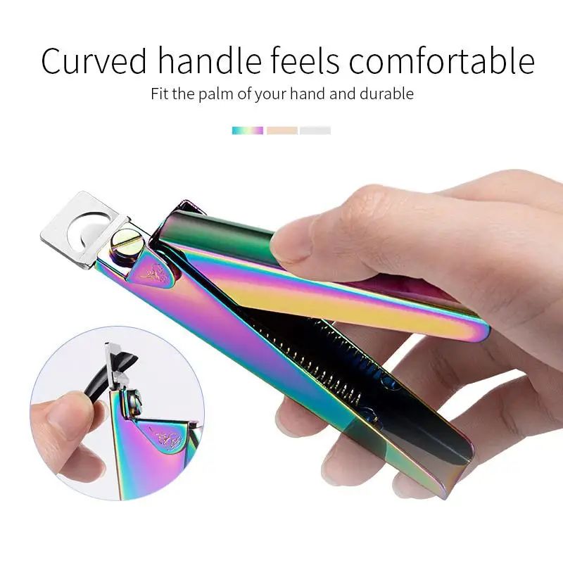 Acier inoxydable UV Gel faux ongles Conseils Trimmer Clipper Edge Cutter Nail Art Manucure U Wor