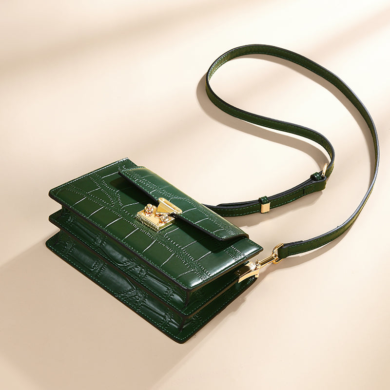 Sac à main pour femmes Louis Schwab Minimalist Compact Pourtant un petit carré moderne et sophistiqué