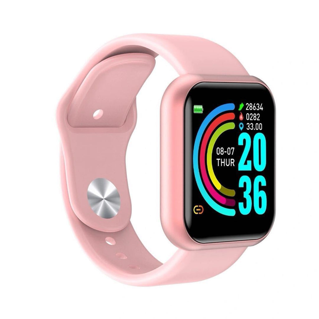 Y68 Smart Bracelet Étudiant Homme et Femmes Sport Montre Bluetooth