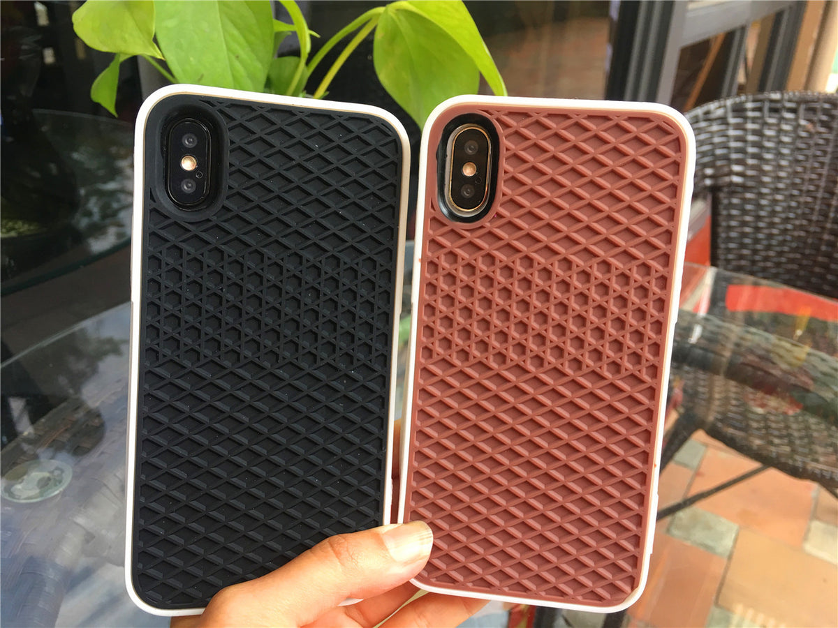 Étui de téléphone mobile tout compris en silicone souple et simple