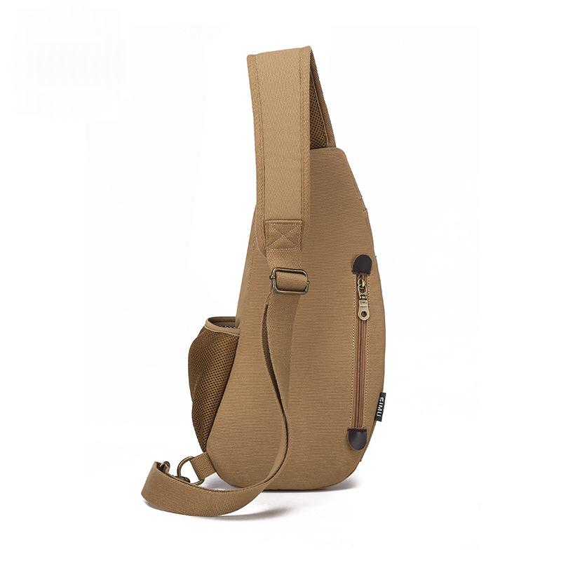 Hommes Trendy style coréen Crossbody Retro Sac à bandoulière Casual Sport pour hommes