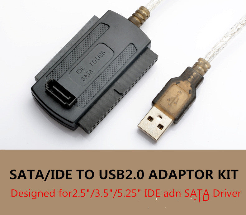 Commerce extérieur Exportation Trois-en-un USB vers IDE SATA IDESATA vers USB Portserial parallèle dur