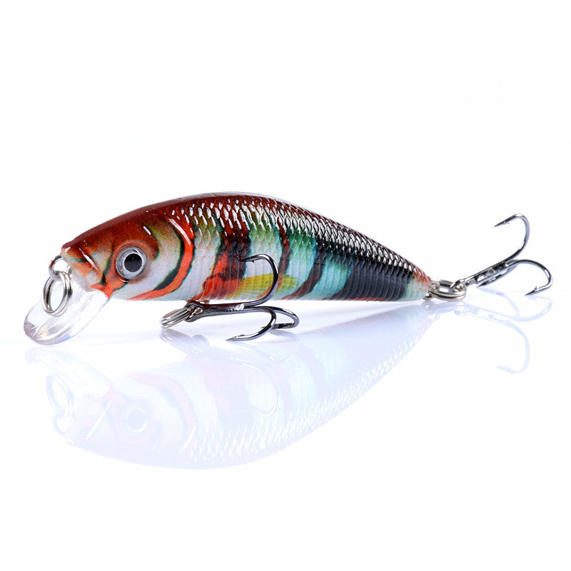 Micro-objet 4.5CM Lent bruit en plastique faux bait basse et mandarin poisson dur