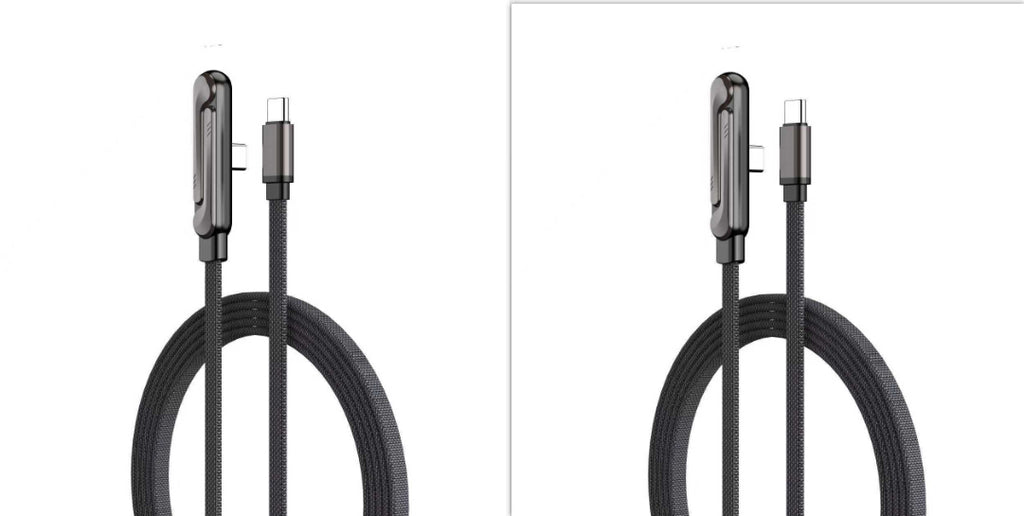 Câble de données pliable 240W avec support de charge ultra rapide