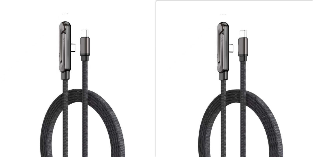 Câble de données pliable 240W avec support de charge ultra rapide