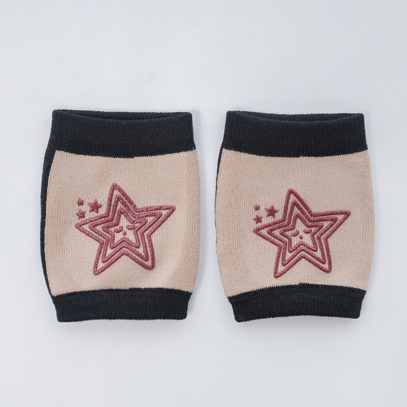 Printemps et été bébé à chevaucher la protection d'automne apprendre à marcher Bump Proof Crawling Knee Cov