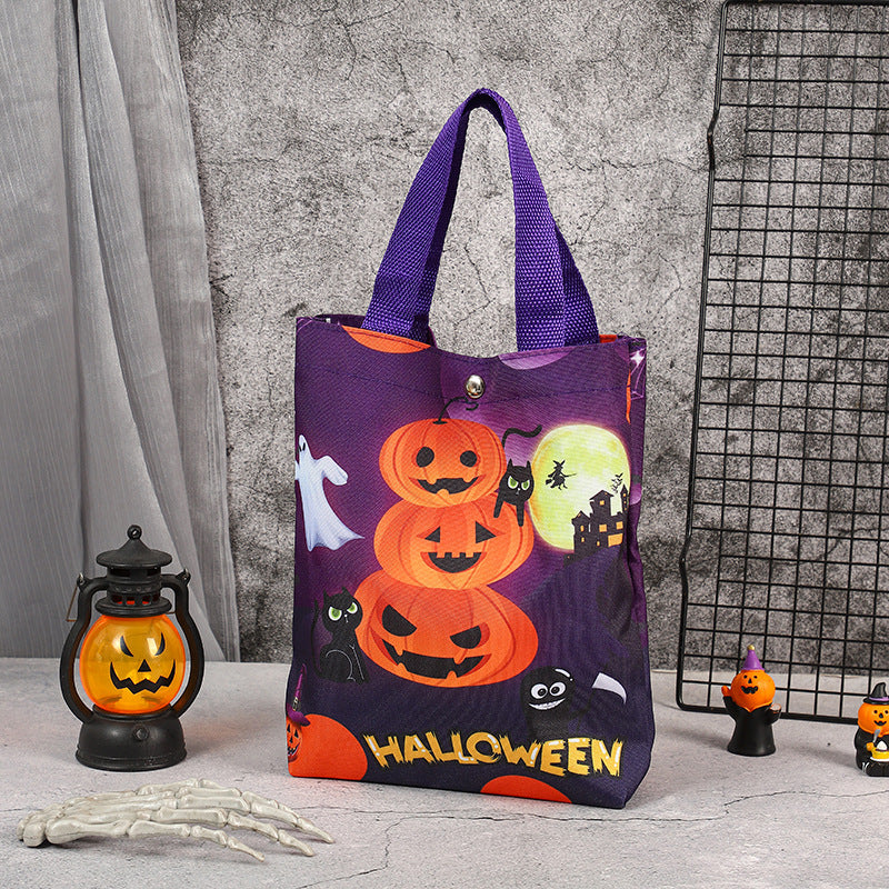 Sac à bonbons Halloween Sac à citrouilles Décorations