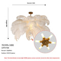 Chandail de plumes fini de pétrole