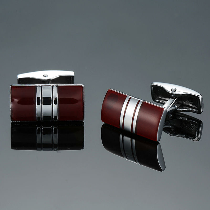 Men's Enamel Craft Vintage Collection Cube Cufflinks