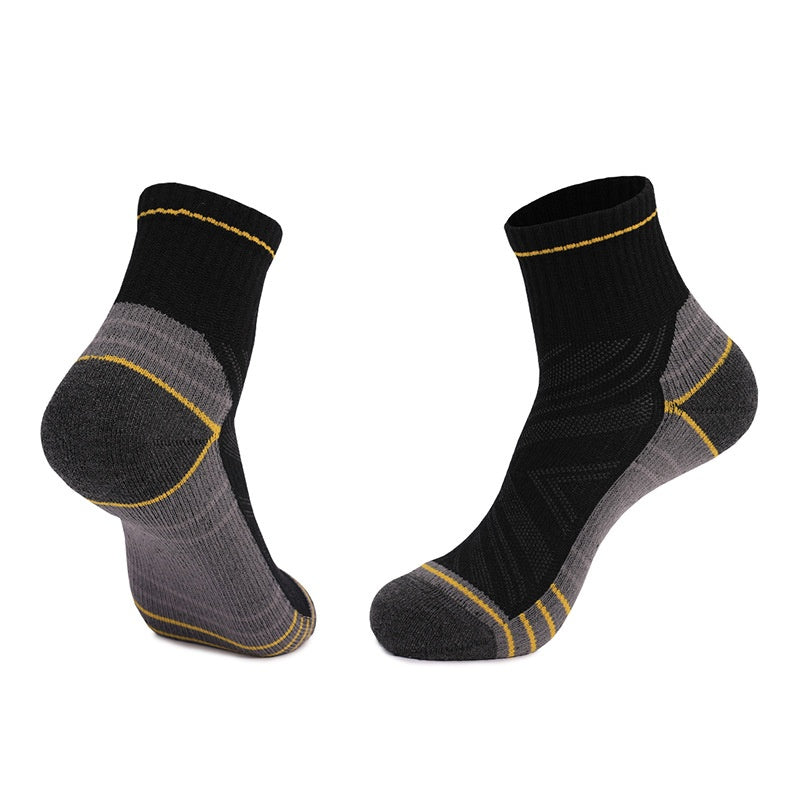 Chaussettes en laine respirantes antidérapantes pour homme résistant à l'usure