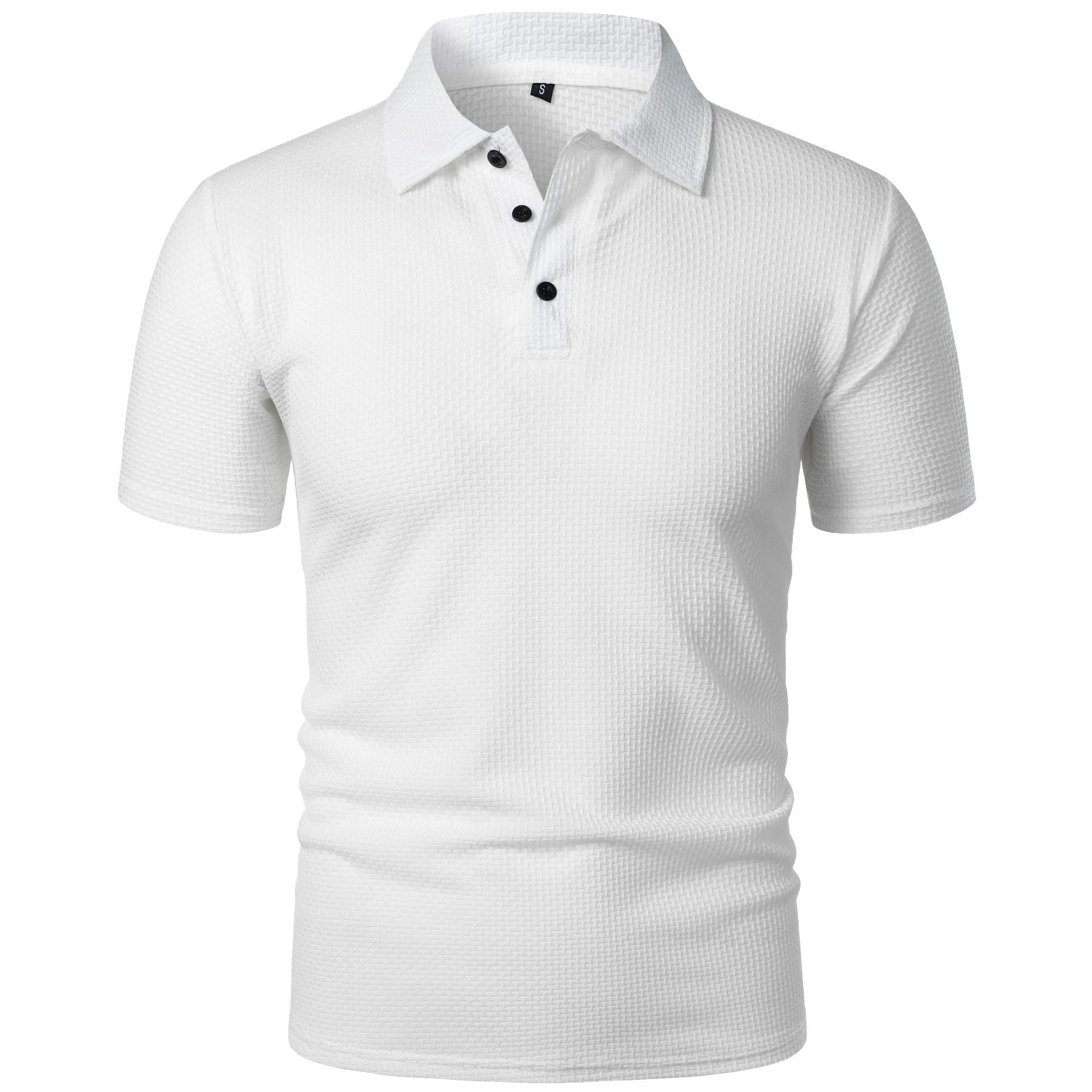 Chemise Homme Collier Été Couleur Unie