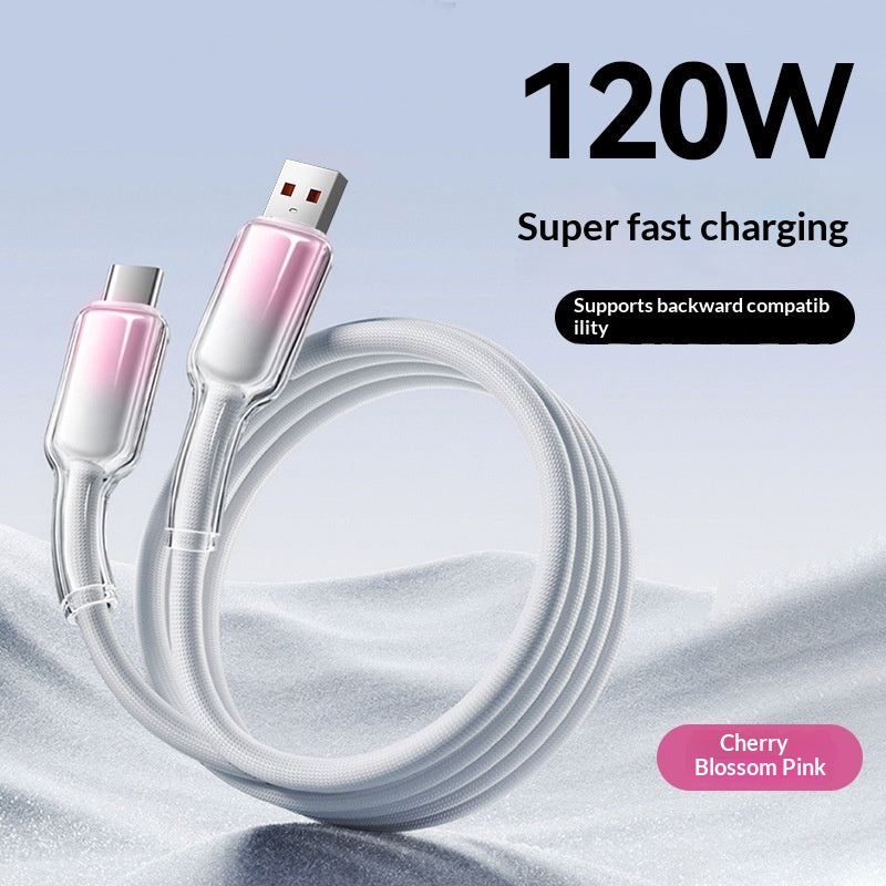 Câble de données graduée pour téléphone à recharge rapide
