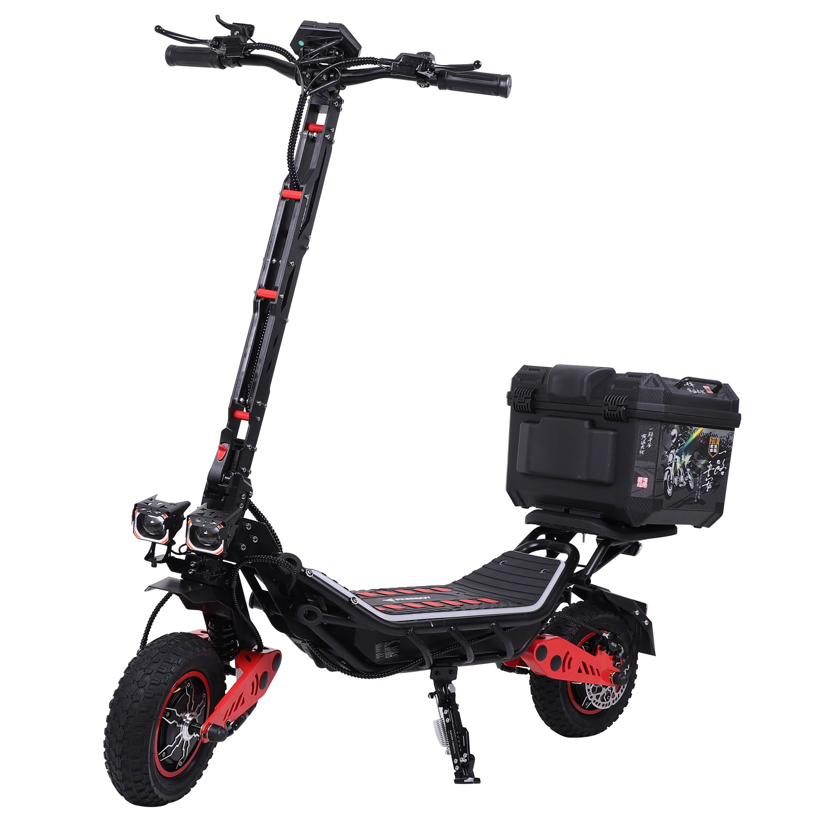 H10 80km Gamme 3000W Scooter électrique d'alimentation conçu pour les services de livraison
