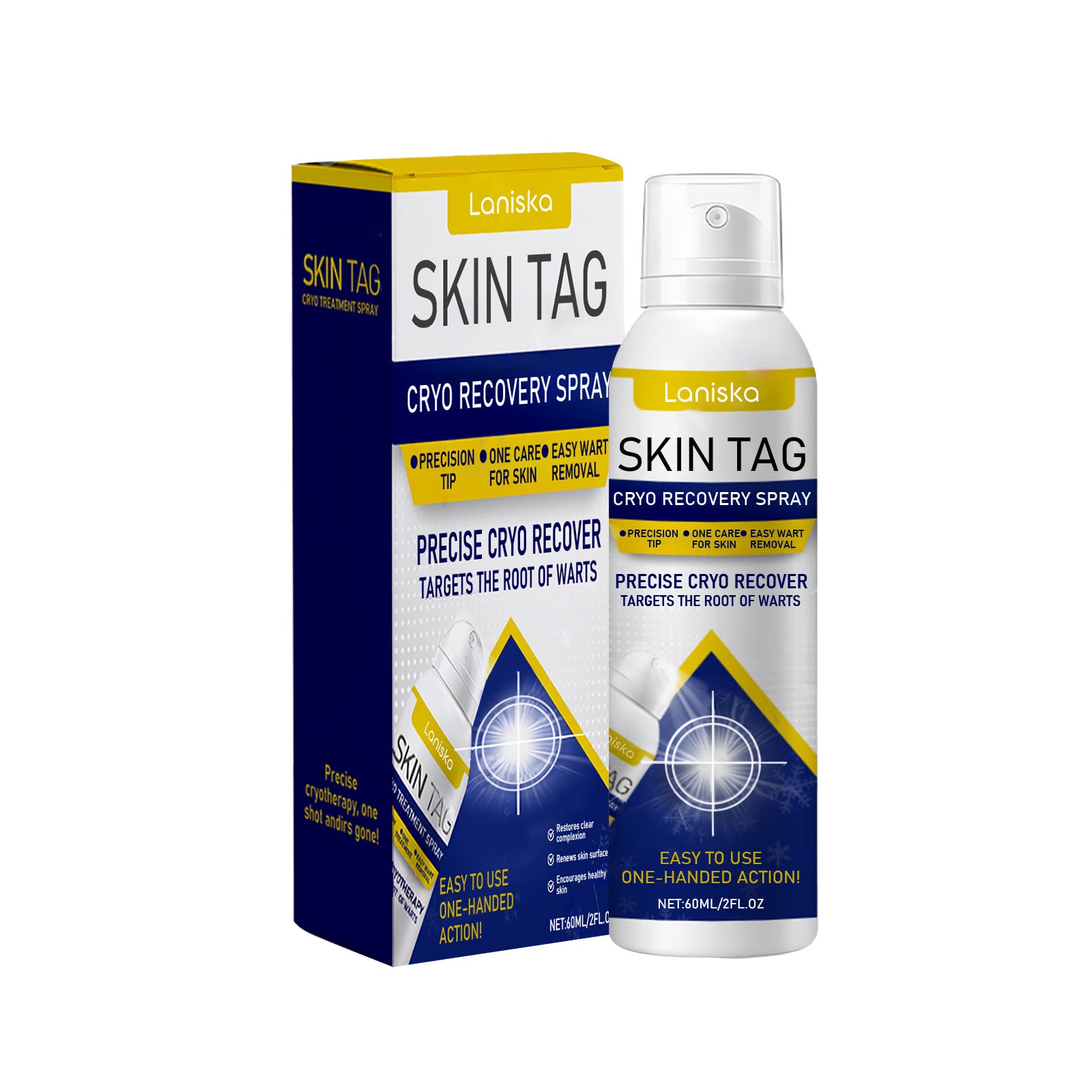 Laniska Spray soin de la peau nettoie doucement