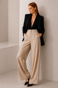 Bodysuit de col haltère pour femmes sans dos Stretch Basic Top