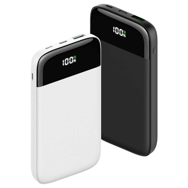 Ultra-thi Portable 10000 Mah Power Bank avec affichage numérique Et le Chargi rapide bidirectionnel