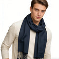 2pcs Marine Heringbone Texture Jacquard Weave Mimics Tissus de luxe