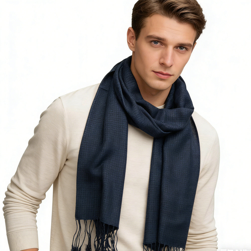 2pcs Marine Herringbone Texture Jacquard Weave Mimics Luxury Fabrics