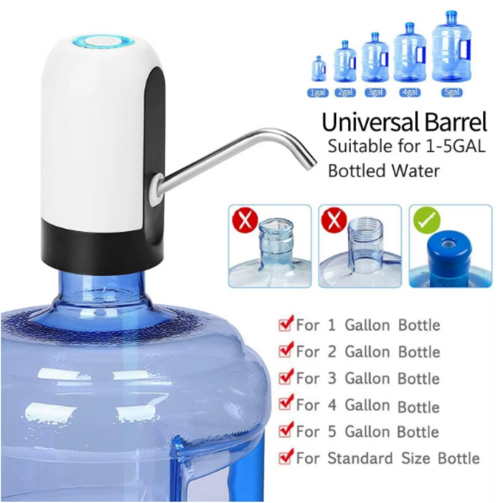 Bouteille électrique USB rechargeable Distributeur automatique d'eau potable