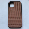 Étui de téléphone en silicone à semelle de gaufre
