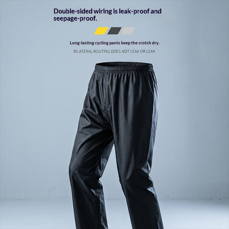 Pantalon de pluie et pantalons de pluie à vélo de style Split
