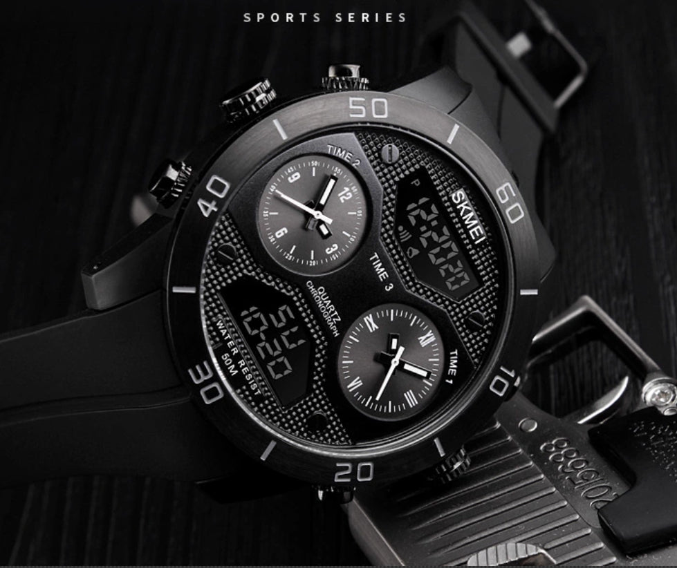Men's Electronic Watches Waterproof Sports Watches
