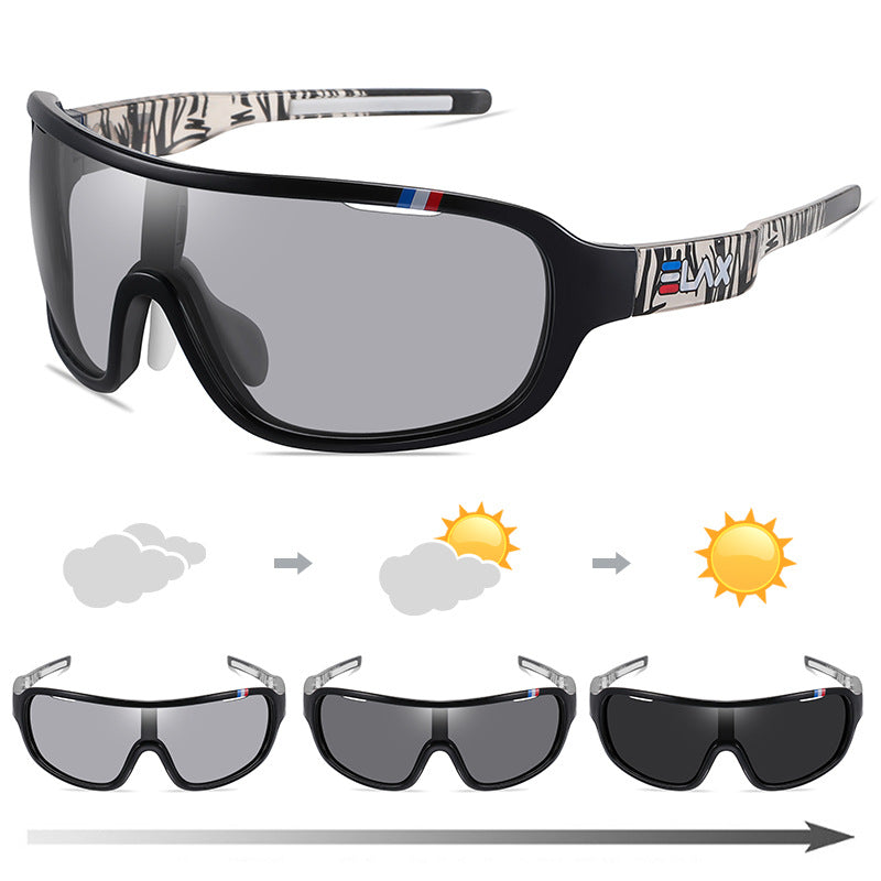 Cyclisme sportif Verres polarisés changeants de couleur