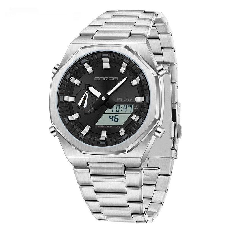 Double affichage Multi-fonctions Montre homme d'été