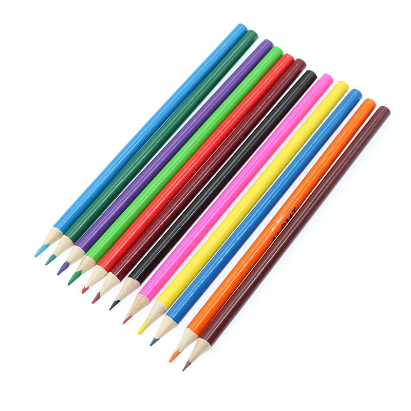 Crayon en bois de 12 couleurs pour enfants