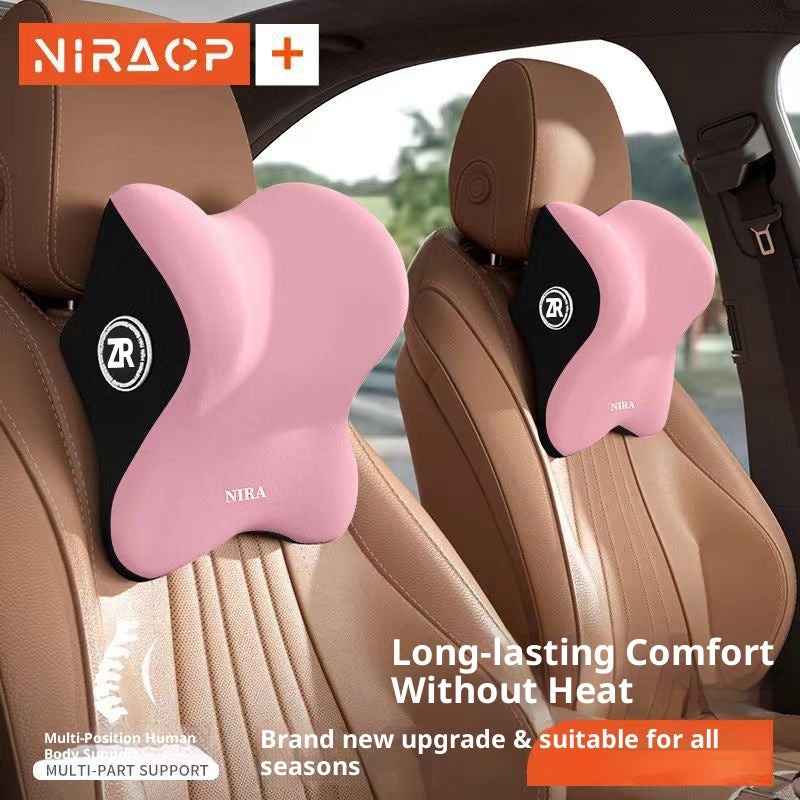 Tête d'appuie-tête automobile Memory Foam Car Waist Coussin