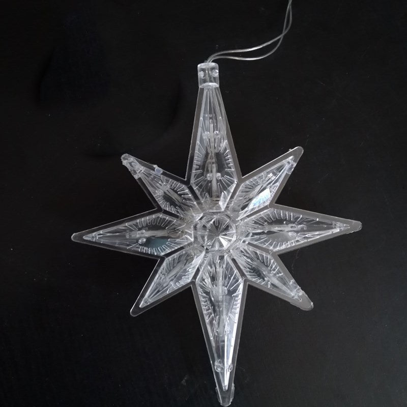 LED Christmas Lights Fawn Bells Pine Tree Stars Moon Shaped Decorative Lights
