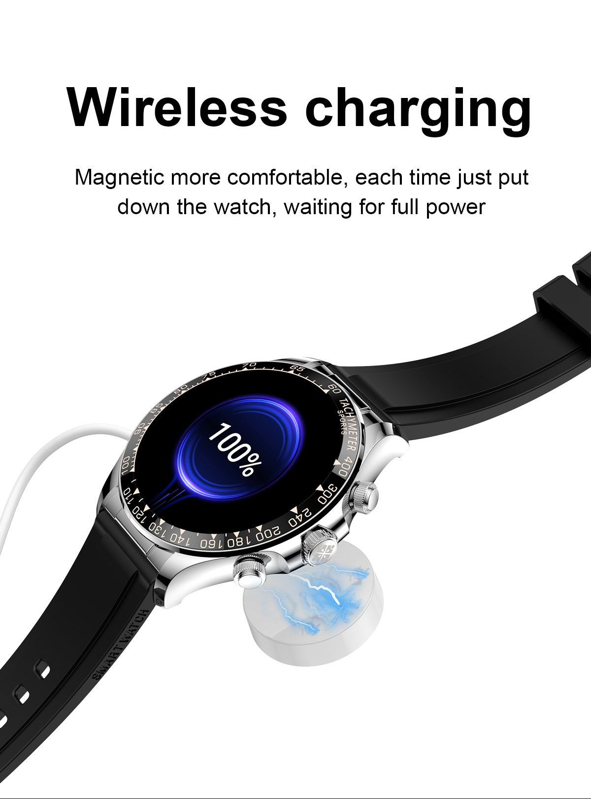 Écran rond Smart Watch EX108 Bluetooth Appel