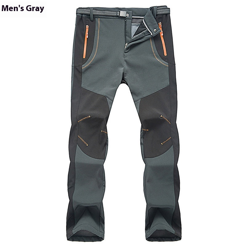 Pantalon de randonnée rembourré en polaire chaud et respirant