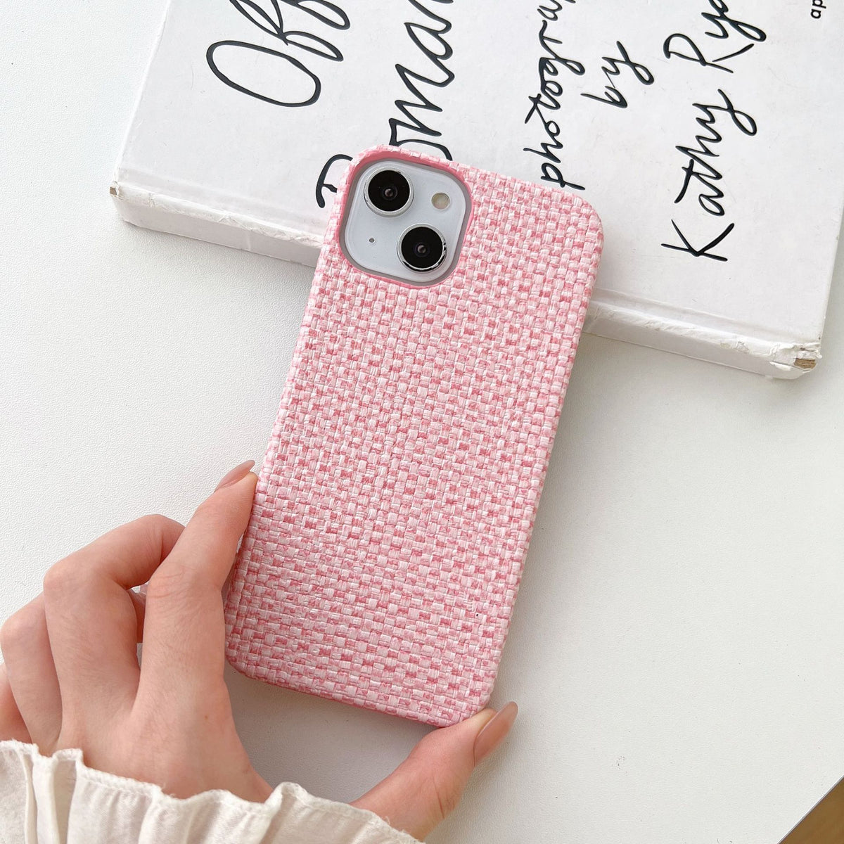 Étui de protection pour téléphone portable tissé