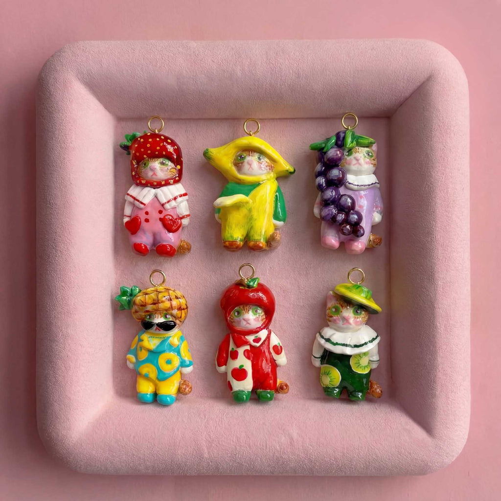 Pendentif mignon en forme de fruit