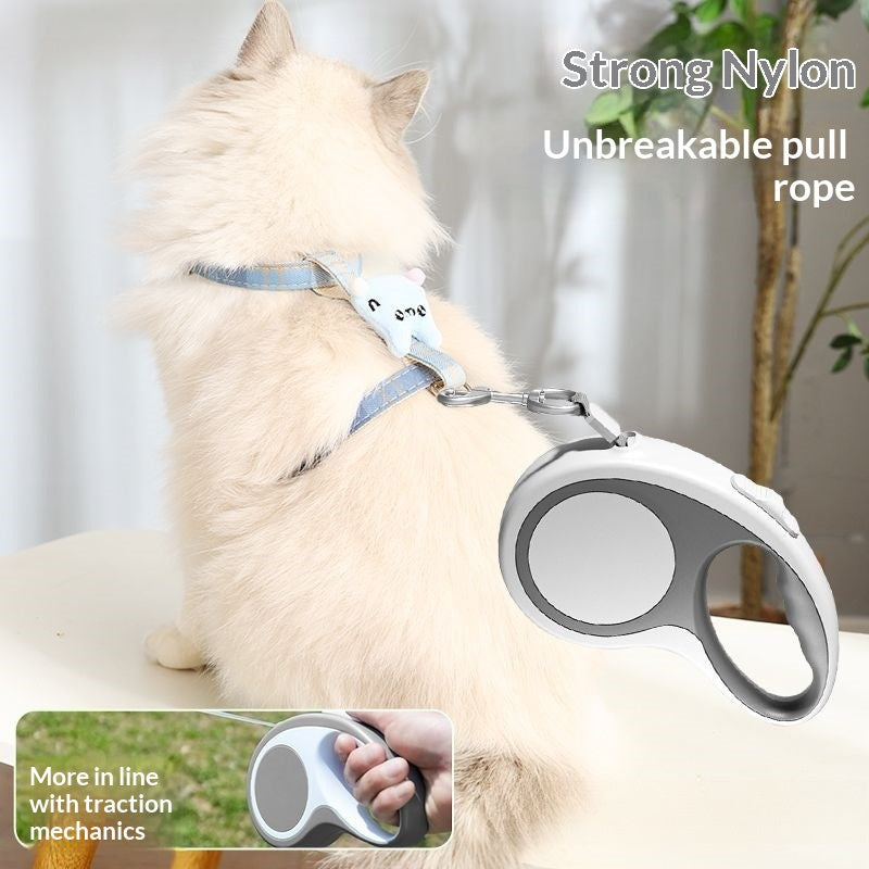 Automatique Retractable chien et chat laisse pour animaux de compagnie