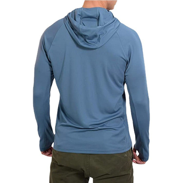 Vêtements de protection solaire respirants pour hommes européens et américains en été