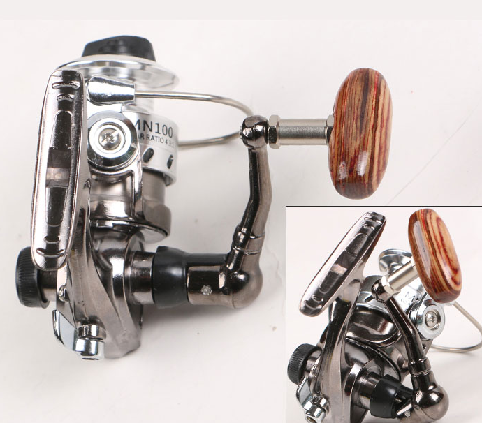 Mini 100 bobine de pêche en métal