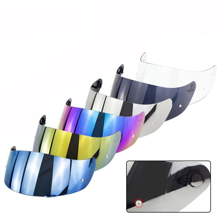 Objectif casque de moto